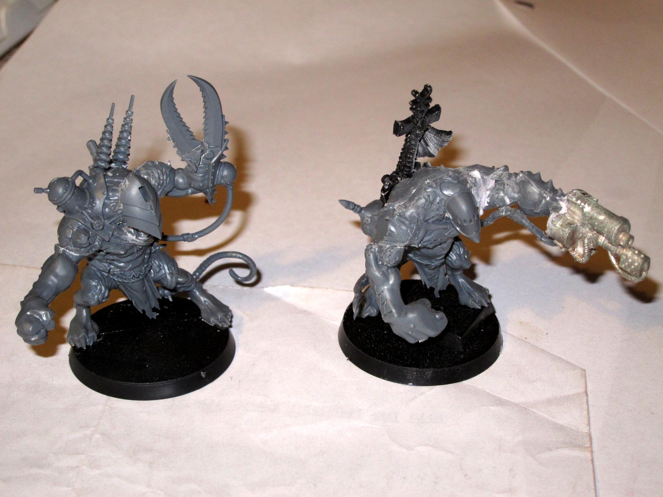 40mm Base Conversion Dark Eldar Gortesque Rat Ogre Talos Gallery DakkaDakka